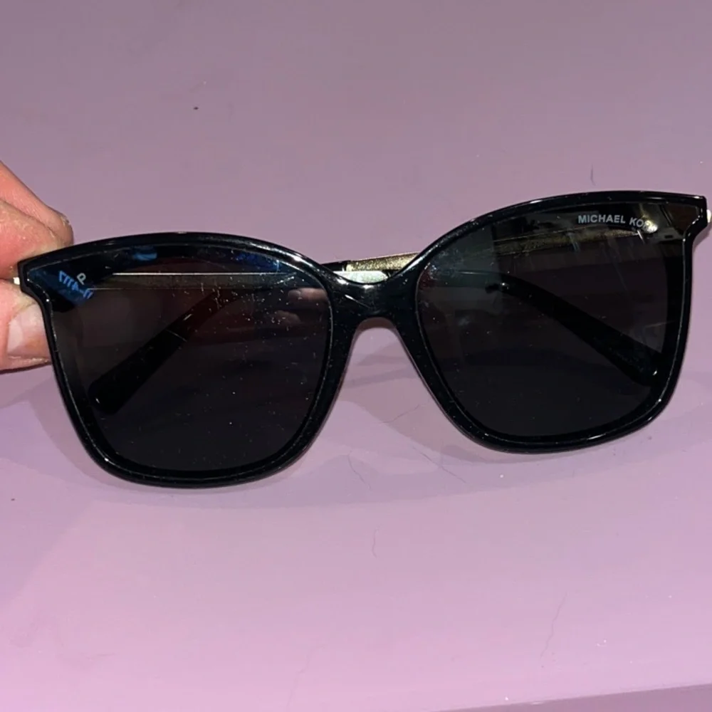 Michael Kors zermatt  Black and gold cat eye Sunglasses